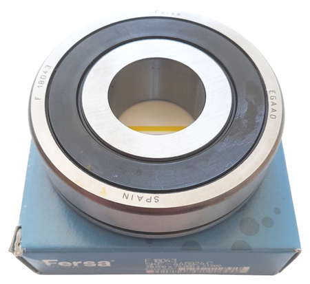 Łożysko F18043 FERSA kulkowe proste 28 x 75 x 21 mm