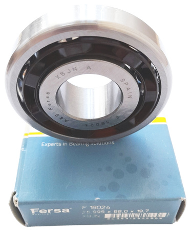 Łożysko F18024 FERSA kulkowe proste 25,995 x 68,013 x 21,55 mm